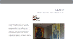 Desktop Screenshot of kdtobinart.com